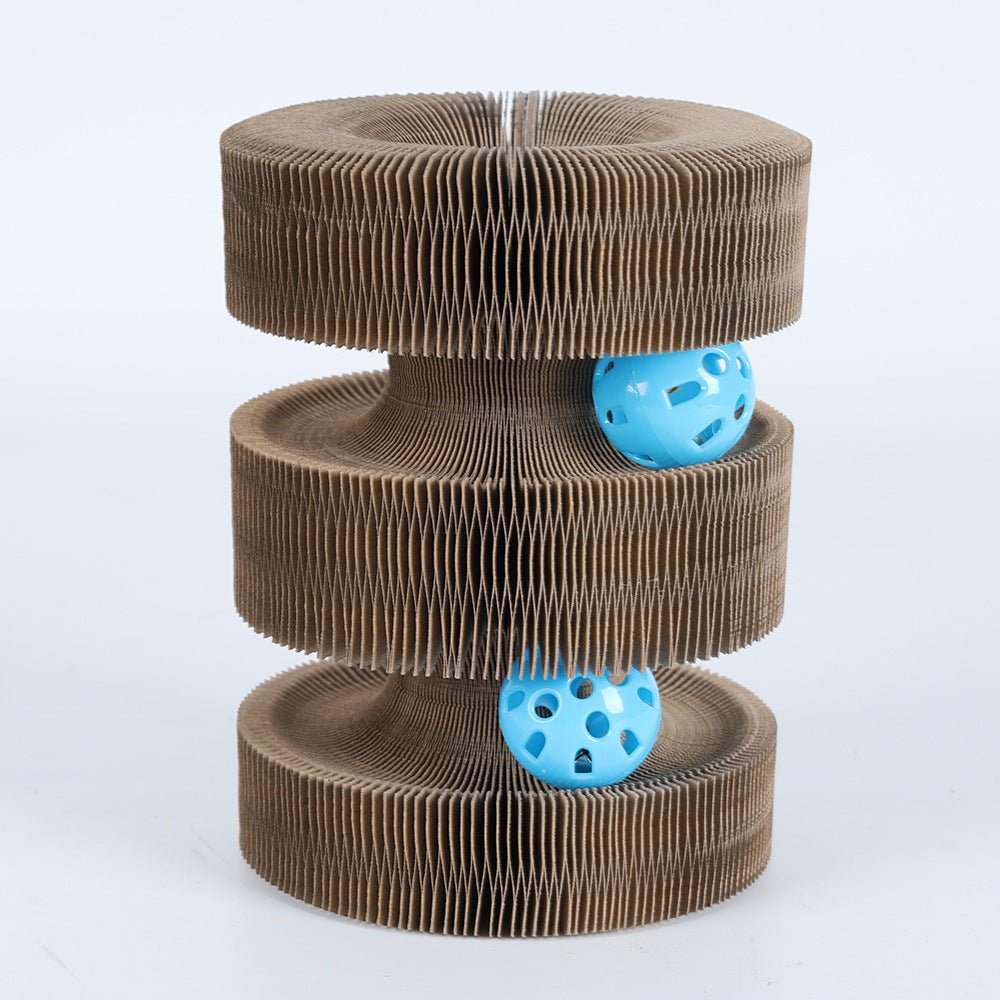 Tourni'Chat™ - Jouet Interactif Tournant pour Chat - Antistress & Ludique - FELINOR
