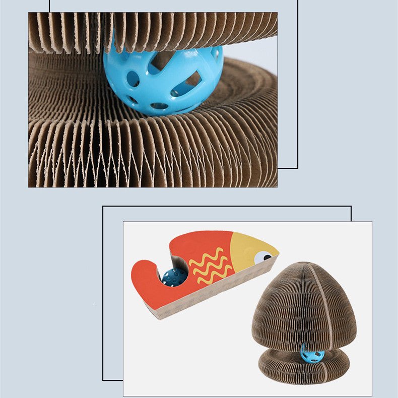 Tourni'Chat™ - Jouet Interactif Tournant pour Chat - Antistress & Ludique - FELINOR