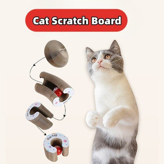 Tourni'Chat™ - Jouet Interactif Tournant pour Chat - Antistress & Ludique - FELINOR