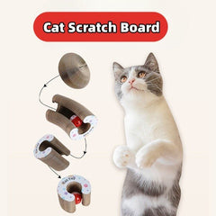 Tourni'Chat™ - Jouet Interactif Tournant pour Chat - Antistress & Ludique