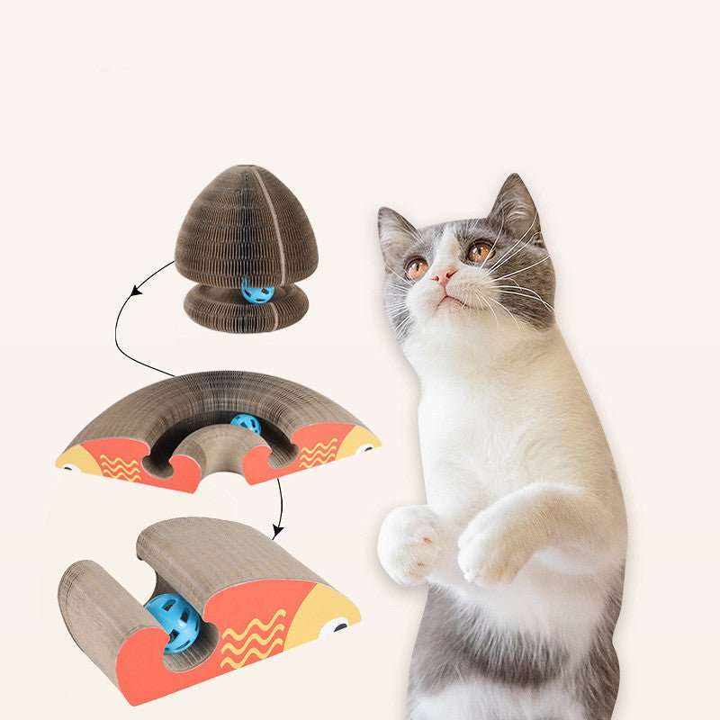 Tourni'Chat™ - Jouet Interactif Tournant pour Chat - Antistress & Ludique - FELINOR