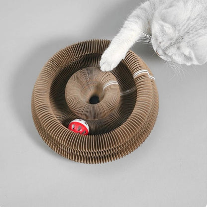Tourni'Chat™ - Jouet Interactif Tournant pour Chat - Antistress & Ludique - FELINOR