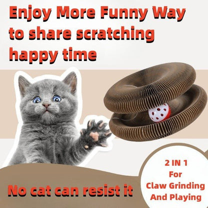 Tourni'Chat™ - Jouet Interactif Tournant pour Chat - Antistress & Ludique - FELINOR